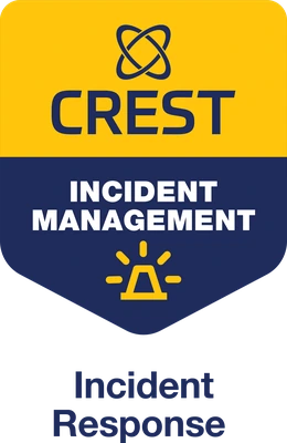 CREST Incident Response accreditation badge