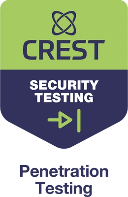 CREST Penetration Testing accreditation badge
